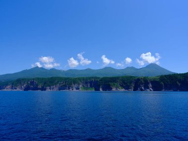 Hokkaido 'daki Shiretoko dağ sırası
