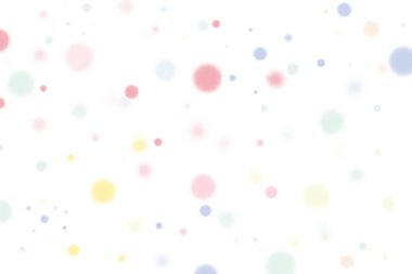 Arkaplan için renkli polka noktaları