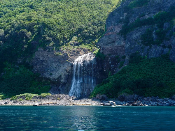 Kamuiwakka Waterfall Shiretoko Hokkaido — Stock Photo, Image