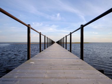 Bekkai Hokkaido 'da düz köprü.