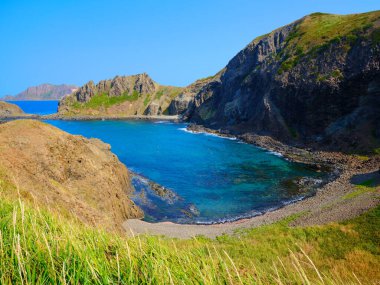 Cape sukai Rebun Adası 'nda.