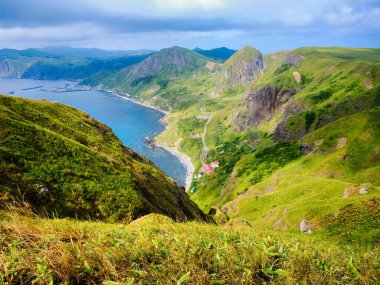 Rebun Adası 'nın güzel manzarası