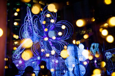 Sapporo hokkaido 'da beyaz ışık