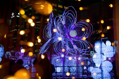 Sapporo hokkaido 'da beyaz ışık