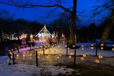 Hiroo Santa Land Hokkaido 'da Aydınlanma