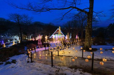 Hiroo Santa Land Hokkaido 'da Aydınlanma