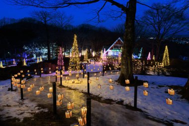Hiroo Santa Land Hokkaido 'da Aydınlanma