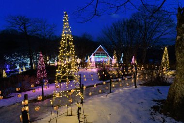 Hiroo Santa Land Hokkaido 'da Aydınlanma