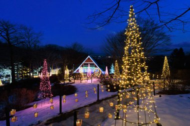 Hiroo Santa Land Hokkaido 'da Aydınlanma
