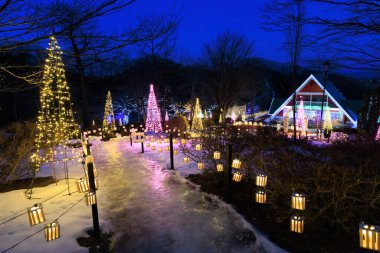 Hiroo Santa Land Hokkaido 'da Aydınlanma