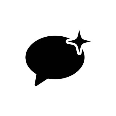 Işıltı simgesi ile Üretici Yapay Zeka sohbet balonu