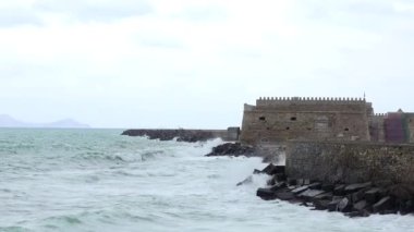 Heraklio kış manzarası