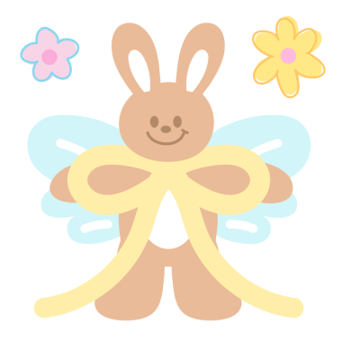 Kelebek kanatlı tavşan, hayvan süsleme kurdelesi, tavşan çizgi filmi, mutlu paskalya, hayvan dükkanı, veteriner, karakter, çizgi roman, maskot, yama, broş, peluş oyuncak, oyuncak, oyuncak bebek, doğa, hayvanat bahçesi