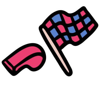 Yarışma, maraton, yarış, ırk, insan, diyet, egzersiz, spor, aktivite, sağlıklı yaşam tarzı, hobiler, boş zaman, kampanya rozeti, çıkartma için el yapımı bayrak ve ıslık çizimi