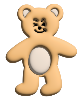 Model, ürün, çizgi film karakteri, çizgi roman, maskot, emoji, ruh hali, duygu, duygu, hayvanat bahçesi, hediyelik eşya dükkanı, hayvan broşu, çıkartma, oyuncak bebek, standee için şişirilmiş üç boyutlu oyuncak ayı vücut şekli.