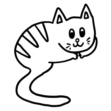 Boyama kitabı, dekorasyon, kedi çizgi filmi, karakterler, çizgi roman, maskot, çıkartma, dövme, evcil hayvan dükkanı, veteriner, hayvan, ev dekorasyonu, bahçe, oyun zamanı, broş, broş, broş, broş, broş için el çizimleri.