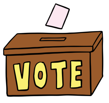 Seçim günü için elle çizilmiş oy sandığı, simge, oy pusulası, çizgi film, işaret, sembol, dekorasyon, insanlar, insan, çizgi film, çıkartmalar, yama, baskı, sosyal medya postası, broş, font, tipografi, metin, mesaj