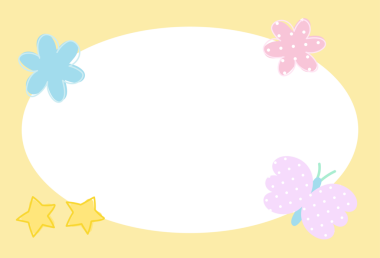 Pastel sarı dikdörtgen çerçeve kelebek, çiçekler, hayvan baskısı için yıldızlar, polaroid fotoğraf, reklam şablonu, sosyal medya, poster, kitap kapağı, not defteri, yapışkan not, notlar, pankartpostallar, sınır, kartpostal