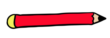 Çizgi film için el çizimi kalem, okula dönüş, alışveriş merkezi, kırtasiye, kağıt, zarf, yazı malzemeleri, okul malzemeleri, ofis malzemeleri, online alışveriş, bakkal alışverişi, çocuklar, çocukluk