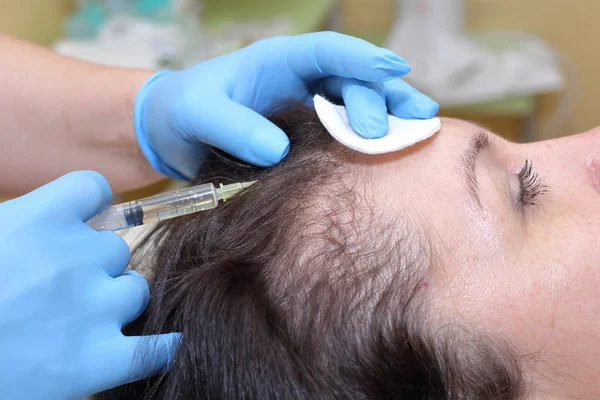 Anti saç dökülmesi enjeksiyon Kliniği.