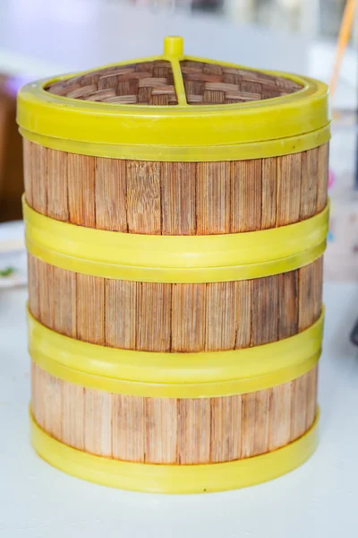 Bambu buharlı sepet