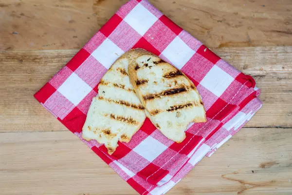 Fırında baget ekmek ızgara 