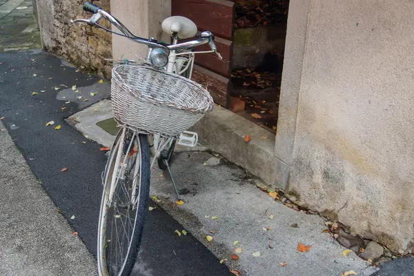 Bicicleta en calle italiana — Foto de Stock