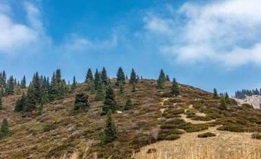 Dağların güzel manzarası