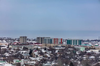 Eski şehrin manzarası.
