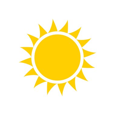 Sarı güneş simgesi