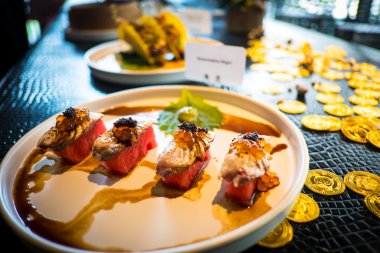 Karpuz Nigiri, Restoran, mutfak, yemek, yemek, yemek listesi, taze,