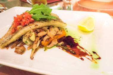 Kar balık limonlu sos