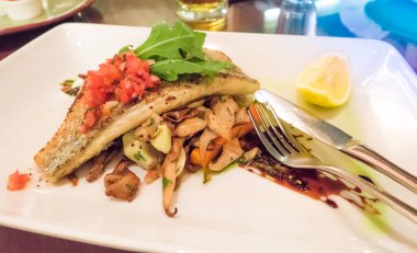 Kar balık limonlu sos