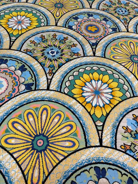 Renkli desenlerin soyut arkaplanı ve döşeme dokuları