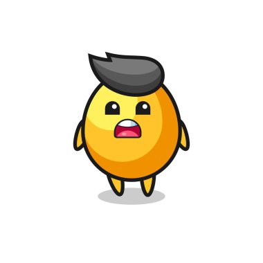 Üzgünüm. tişört, çıkartma, logo elementi için şirin bir tasarım.