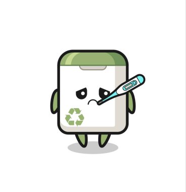 Ateşli bir maskot karakteri. Tişört, çıkartma, logo elementi için şirin bir tasarım.