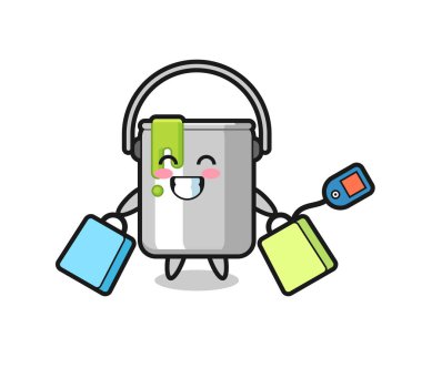 Tişört, çıkartma, logo elementi için şirin bir tasarım.