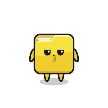 Şirin dizin karakterlerinin sıkılmış ifadesi, t-shirt, etiket, logo ögesi için şirin biçim tasarımı