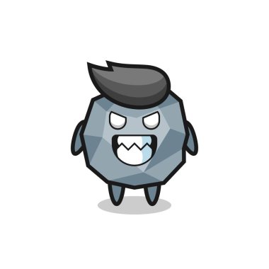 Tişört, çıkartma, logo elementi için şirin bir tasarım.