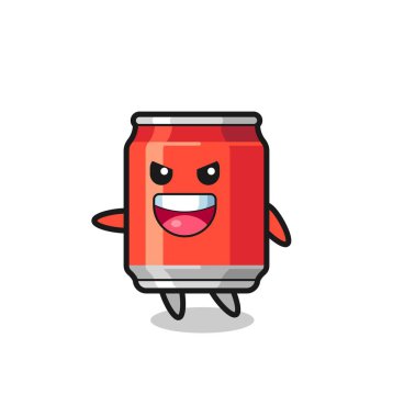 içecek çok heyecanlı pozlu karikatür, tişört, çıkartma, logo elementi için şirin tasarım