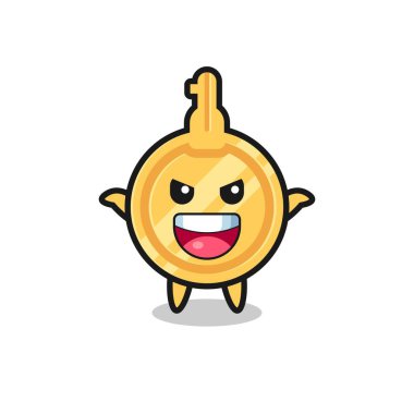 Şirin anahtar çizimi korkutma hareketi, şirin tasarım.