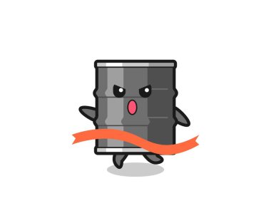 Şirin yağ varili çizimi sona yaklaşıyor, şirin tasarım.