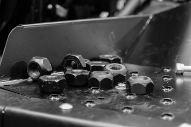  Birçok fındık - Rusya 'da kamyon üretimi için yedek parça.