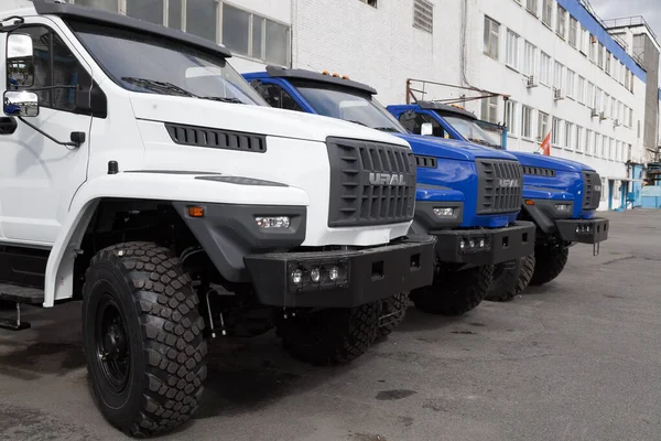 URAL otomobil fabrikasında yeni bir Rus kamyonu kuruldu 