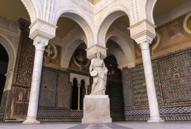 Casa de Pilatos Seville, İspanya Avlusu