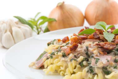 Krema soslu Penne makarna 