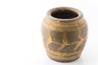 beyaz üzerine su kavanoz