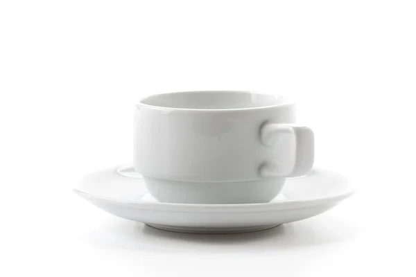 Tazza vuota di caffè o tazza — Foto Stock