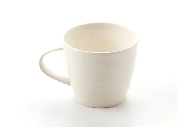 Tazza vuota di caffè o tazza — Foto Stock