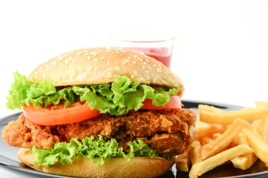 Çıtır tavuk burger
